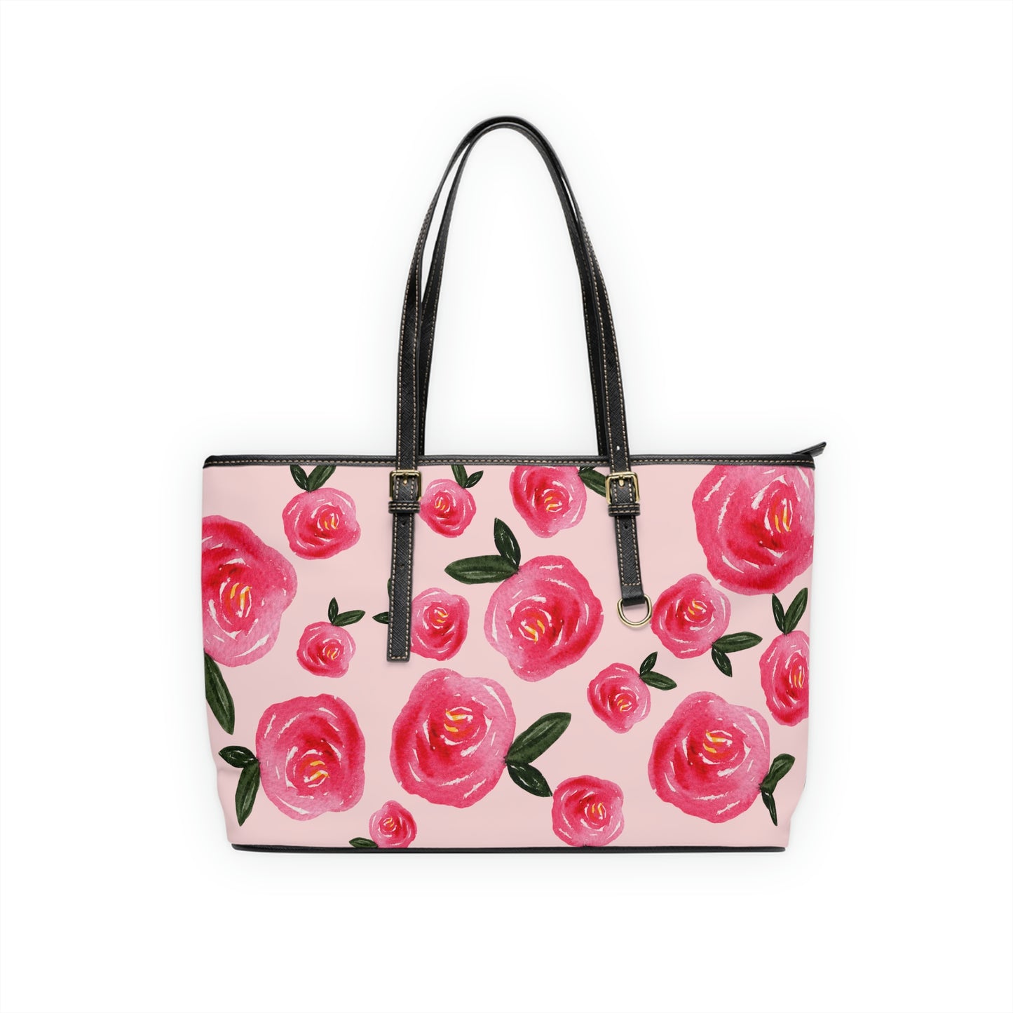 Roses Leather Shoulder Bag