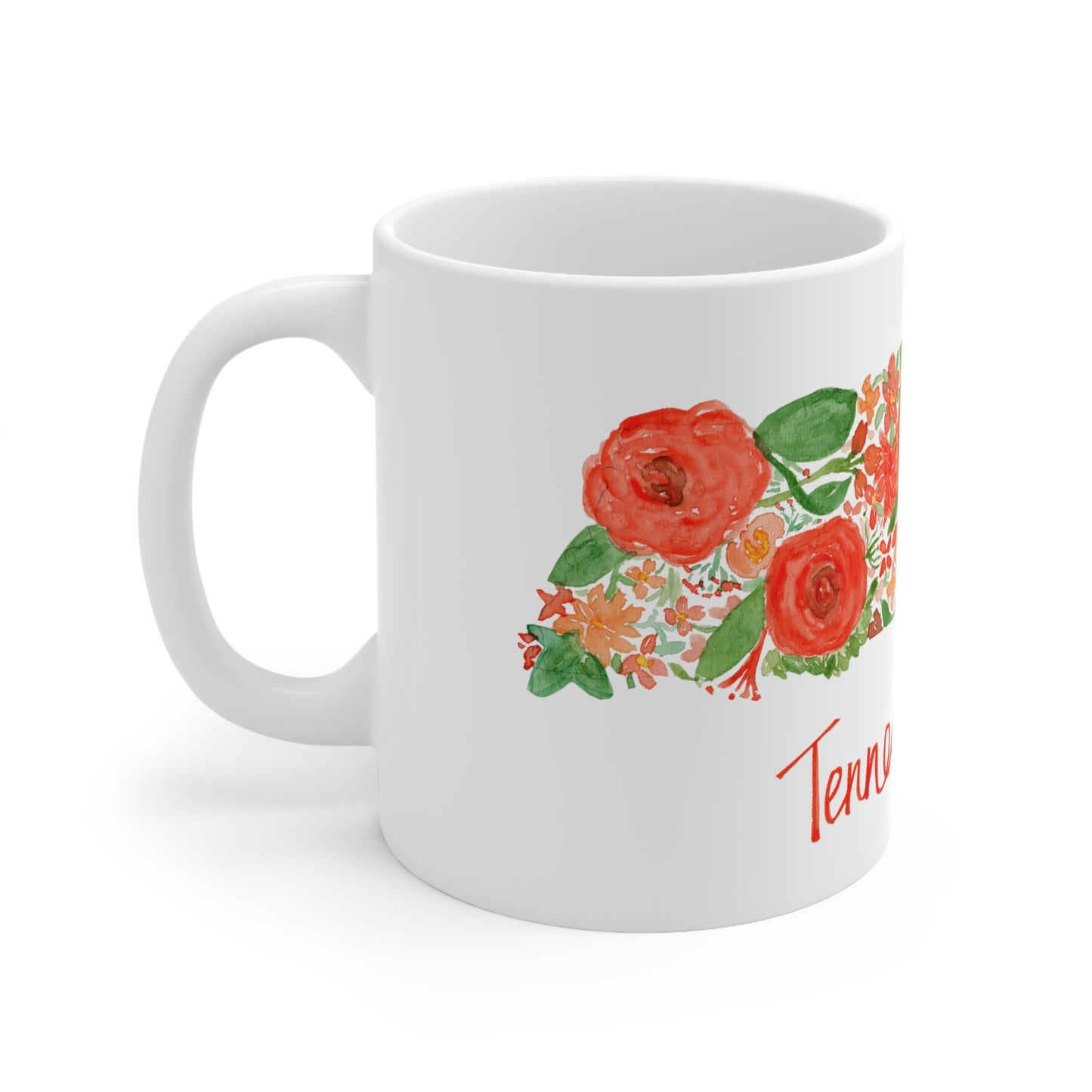 Floral Tennessee Mug