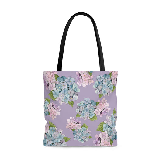 Hydrangeas Large Tote Bag